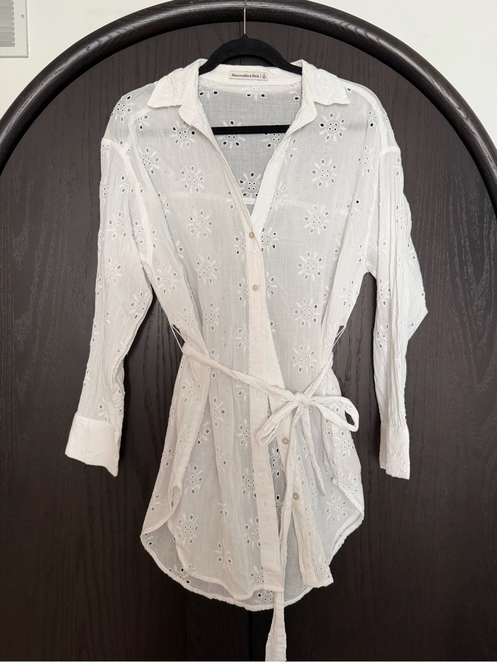 Abercrombie Eyelet Shirt Dress